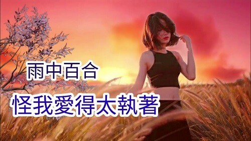 Guai Wo Ai De Tai Zhi Zhuo 怪我爱的太执着 Blame I Love Too Persistent Lyrics 歌詞 With Pinyin
