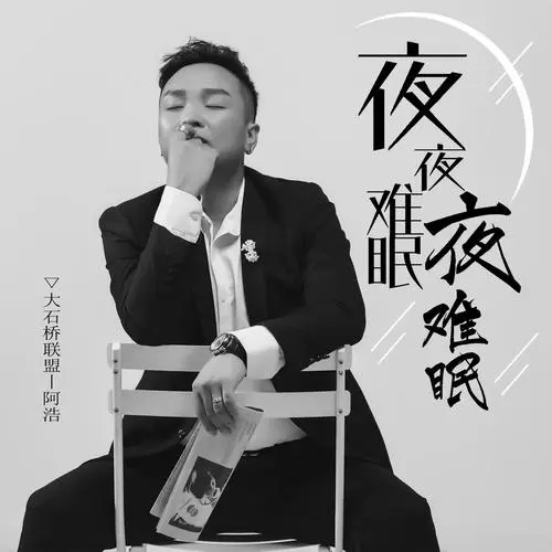 Ye Ye Nan Mian Ye Nan Mian 夜夜难眠夜难眠 Can't Sleep At Night Lyrics 歌詞 With Pinyin By Da Shi Qiao Lian Meng A Hao 大石桥联盟阿浩