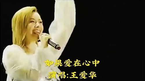 Ru Guo Ai Zai Xin Zhong 如果爱在心中 Lyrics 歌詞 With Pinyin By Wang Ai Hua 王爱华